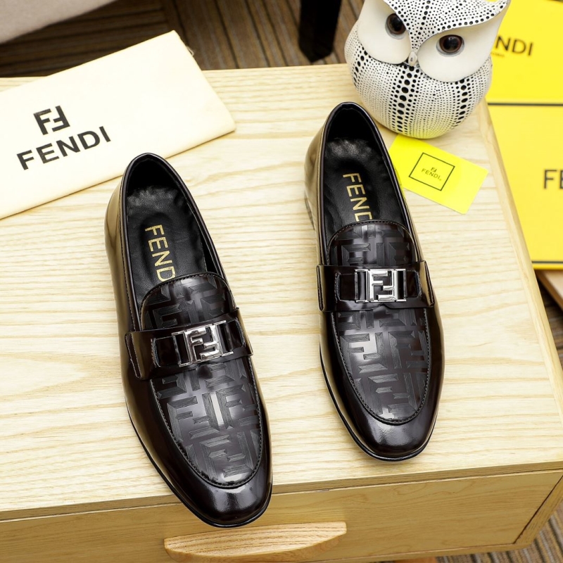 F**di leather shoes